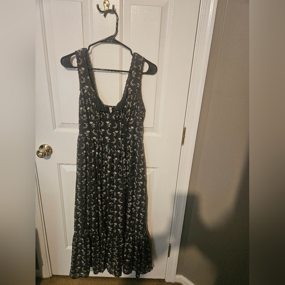 American Eagle Outfitters Corset Midi Dress Size Small